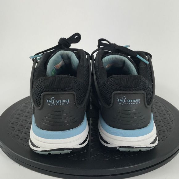 Timberland Pro Black/Blue Composite Toe Work Shoes A5859 Women’s Size 7 - Picture 6 of 11